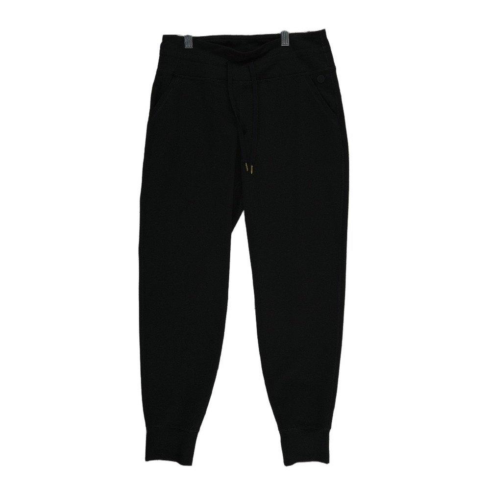 Lilly Pulitzer Black Luxletic Joggers Pants Women's Size Medium Drawstring